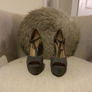 Grey Spike 5.5 INCH HEELS